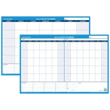AT-A-GLANCE 30% Recycled Undated Erasable/Reversible Wall Planner, 30/60 Day, 36" x 24", PM23328