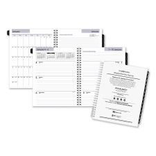 AT-A-GLANCE DayMinder Executive Weekly/Monthly Refill, 8.75 x 7, White Sheets, 12-Month (Jan to Dec): 2026