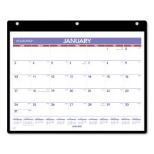At-A-Glance Monthly Desk Wall Calendar with Jacket, Small, 11" x 8"