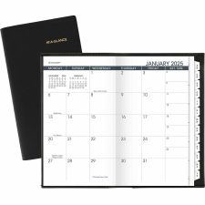 At-A-Glance Monthly Planner, Black, Pocket, 3 1/2" x 6"