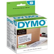 DYMO LabelWriter Shipping Labels, 2.31" x 4", White, 300 Labels/Roll