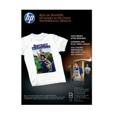 HP Iron-On T-Shirt Transfers, 8 1/2" x 11", Black, Pack Of 10 Sheets