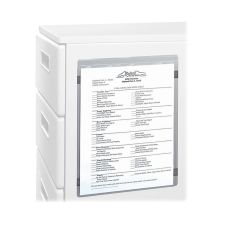 C-Line Magnetic Shop Ticket Holders, 9" x 12", Clear, Box Of 15