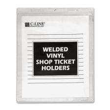 C-Line Vinyl Shop Ticket Holders, 9" x 12", Box of 50