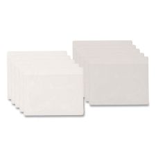 Cardinal HOLD IT Poly Business Card Pocket, Top Load, 3.75 x 2.38, Clear, 10/Pack