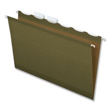 Pendaflex Ready-Tab Reinforced Hanging File Folders, Legal Size, 1/6-Cut Tabs, Standard Green, 25/Box