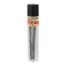 Pentel Super Hi-Polymer Leads, 0.5 mm, H, Medium, 12 Leads Per Tube