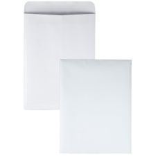Quality Park Redi-Seal Catalog Envelopes, 9" x 12", Self-Sealing, White, Box Of 100