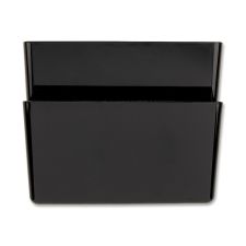 Officemate Mountable Wall File, Black, 2PK