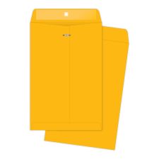 Quality Park Envelopes, 10" x 15", Clasp Closure, Brown, Box Of 100