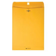 Quality Park Envelopes, 6" x 9", Clasp Closure, Brown, Box Of 100