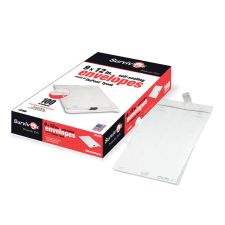 Quality Park Tyvek 9" x 12" Envelopes, Self-Adhesive, White, Box Of 100