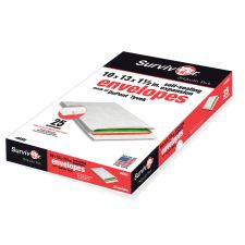 Quality Park Tyvek Expansion Envelopes, 10" x 13" x 1 1/2", 14 Lb, White, Box Of 25