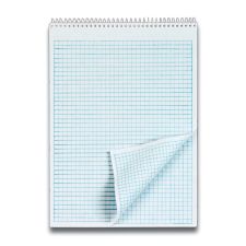 TOPS Docket Wirebound Quadrille Pad, 8 1/2" x 11", 35 Sheets, White