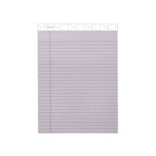 TOPS Prism   Colored Writing Pads, Wide/Legal Rule, 50 Pastel Orchid 8.5 x 11.75 Sheets, 12/Pack