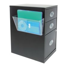 Deflecto Magnetic DocuPocket - 1 Compartment(s) - 7" Height x 13" Width x 4" Depth - Clear - Plastic - 1 Each