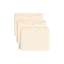 Smead Expanding Reinforced Top-Tab File Jackets, 2" Expansion, Letter Size, Manila, Box Of 50 (75560)