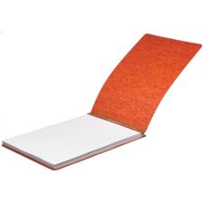 ACCO Pressboard Report Cover With Fastener, Side Bound, 11" x 17", 60% Recycled, Earth Red