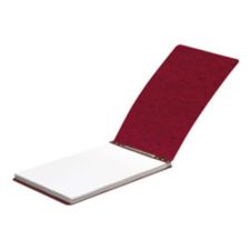 ACCO Presstex Top-Bound Report Binder, 2-3/4" CC, 8-1/2" x 14", 60% Recycled, Red
