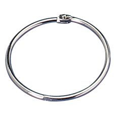 OIC Loose-Leaf Book Rings, 1 1/2" Diameter, Box Of 100