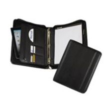Samsill Professional 1" Zipper Binder - Case for tablet - vinyl - black