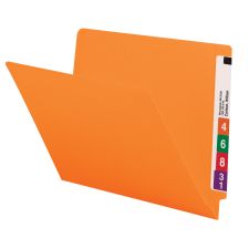 Smead Shelf-Master Straight Tab Cut Letter Recycled End Tab File Folder
