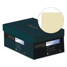 Southworth 25% Cotton Linen #10 Envelope, Commercial Flap, Gummed Closure, 4.13 x 9.5, Ivory, 250/Box