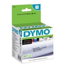 DYMO LabelWriter Address Labels, 1.4" x 3.5", White, 260 Labels/Roll, 2 Rolls/Pack