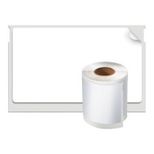 DYMO LabelWriter VHS Top Labels, 1.8" x 3.1", White, 150 Labels/Roll