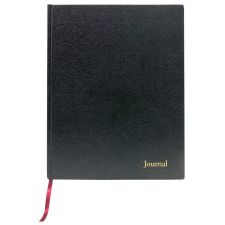 TOPS Professional Business Journal With Planning Pages, 8 1/2" x 11", Legal Ruled, 80 Sheets, Black