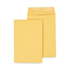 Universal Catalog Envelope, 28 lb Bond Weight Kraft, #1 3/4, Square Flap, Gummed Closure, 6.5 x 9.5, Brown Kraft, 500/Box