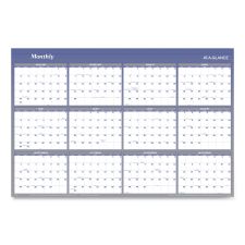 AT-A-GLANCE Vertical/Horizontal Erasable Quarterly/Monthly Wall Planner, 32 x 48, 12-Month (Jan to Dec): 2026
