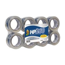 Duck HP260 Packaging Tape, 1-7/8" x 60 Yd., Clear, Pack Of 8 Rolls