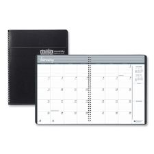 House of Doolittle 14-Month Recycled Ruled Monthly Planner, 11 x 8.5, Black Cover, 14-Month: Dec 2025 to Jan 2027