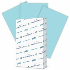 International Paper Hammermill Fore Super Premium Color Copy Paper, 1 Ream, Blue, Legal (8.5" x 14"), 500 Sheets Per Ream, 20 Lb, 30% Recycled