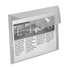 Lion 22070CR Letter Recycled Vinyl File Pocket