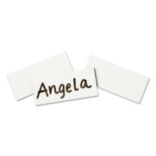 Quartet Magnetic Write-On/Wipe-Off Strips, 0.88 x 2, White, 25/Pack