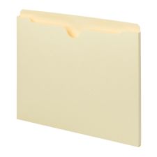 Smead File Jackets, Letter Size, Straight Tab Cut, Manila, Box Of 100