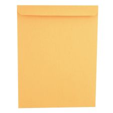 Universal Center Seam 10" x 13" Manila Catalog Envelopes, Gummed Closure, 28 Lb, Brown Kraft, Box Of 250