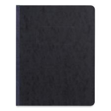 Universal Pressboard Report Cover, Two-Piece Prong Fastener, 3" Capacity, 8.5 x 11, Black/Black