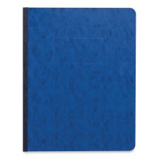 Universal Pressboard Report Cover, Two-Piece Prong Fastener, 3" Capacity, 8.5 x 11, Dark Blue/Dark Blue