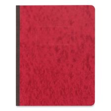 Universal Pressboard Report Cover, Two-Piece Prong Fastener, 3" Capacity, 8.5 x 11, Executive Red/Executive Red