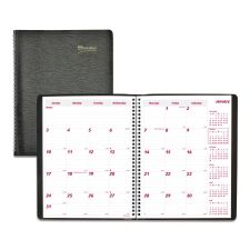 Brownline Essential Collection 14-Month Ruled Monthly Planner, 11 x 8.5, Black Cover, 14-Month: Dec 2025 to Jan 2027