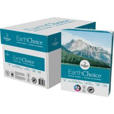Domtar EarthChoice Office Multi-Use Printer & Copy Paper, White, Letter (8.5" x 11"), 5000 Sheets Per Case, 20 Lb, 92 Brightness