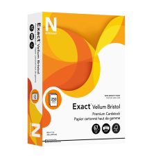 Exact Vellum Bristol Inkjet/Laser Print Copy And Multi-Use Paper, Letter Size (8 1/2" x 11"), 67 Lb, Vellum, Ream Of 250 Sheets
