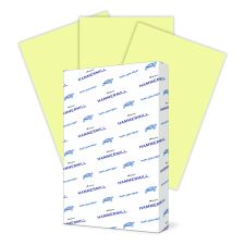 Hammermill Colors Print Paper, 20 lb Bond Weight, 11 x 17, Canary, 500/Ream