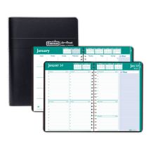 House of Doolittle Express Track Recycled Weekly Appointment Book/Monthly Planner, 11 x 8.5, Black Cover, 13-Month: Jan 2026 to Jan 2027