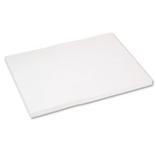 Pacon Medium Weight Tagboard, 18 x 24, White, 100/Pack