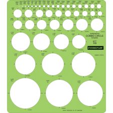 Staedtler Mars Template, Circle Combo