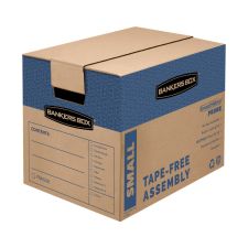 Bankers Box SmoothMove Prime Moving & Boxes, 12" x 12" x 16", Kraft, Case Of 10